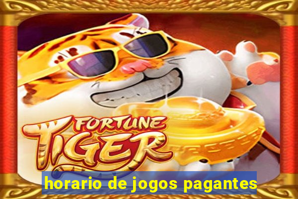 horario de jogos pagantes